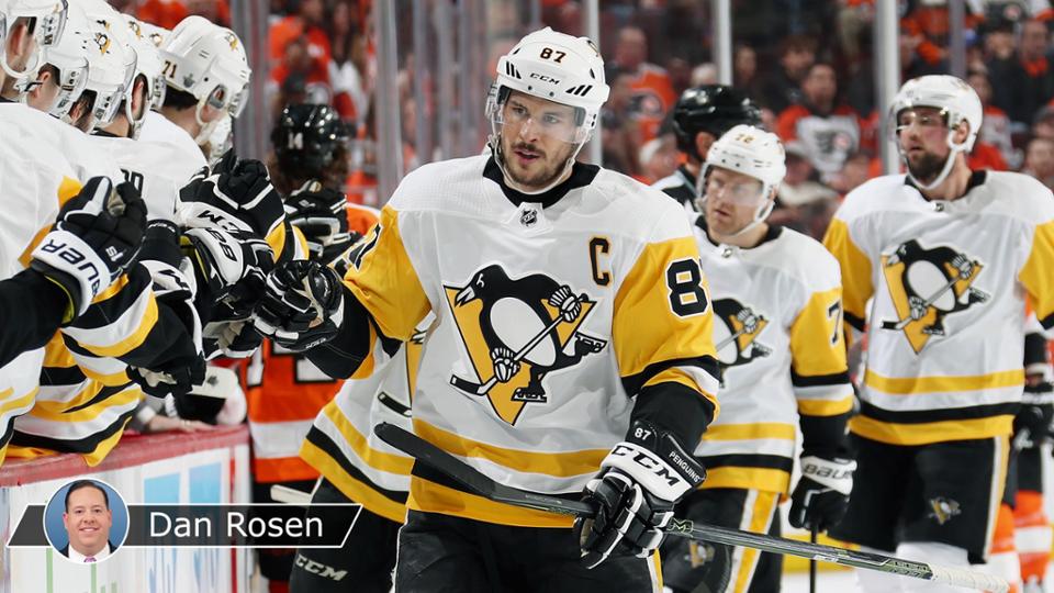 Penguins slår Philadelphia Flyers i det tredje spelet